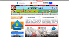 Desktop Screenshot of informatykaplus.edu.pl